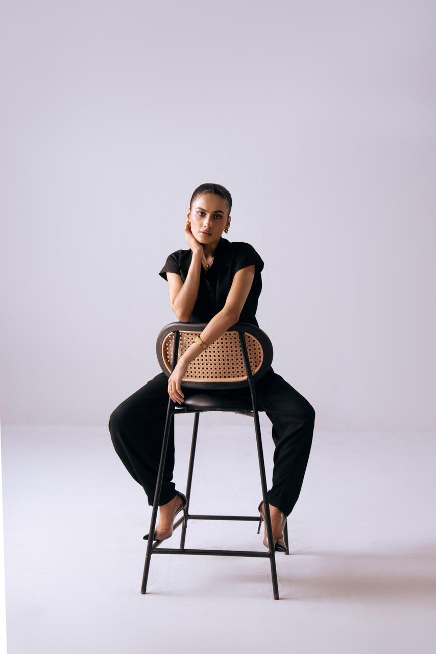 The Noir Muse Top & The Idle Hours Pants