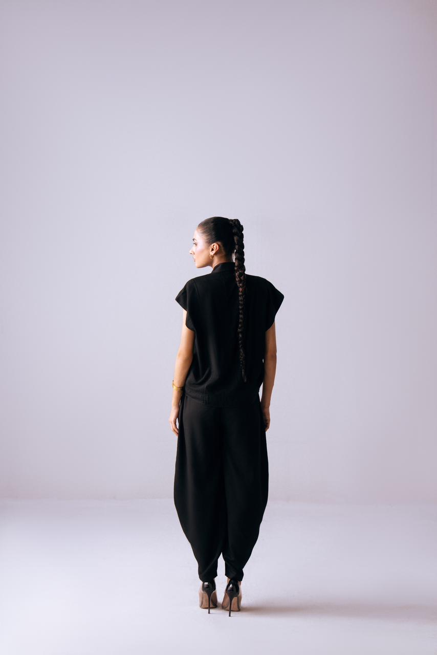 The Noir Muse Top & The Idle Hours Pants
