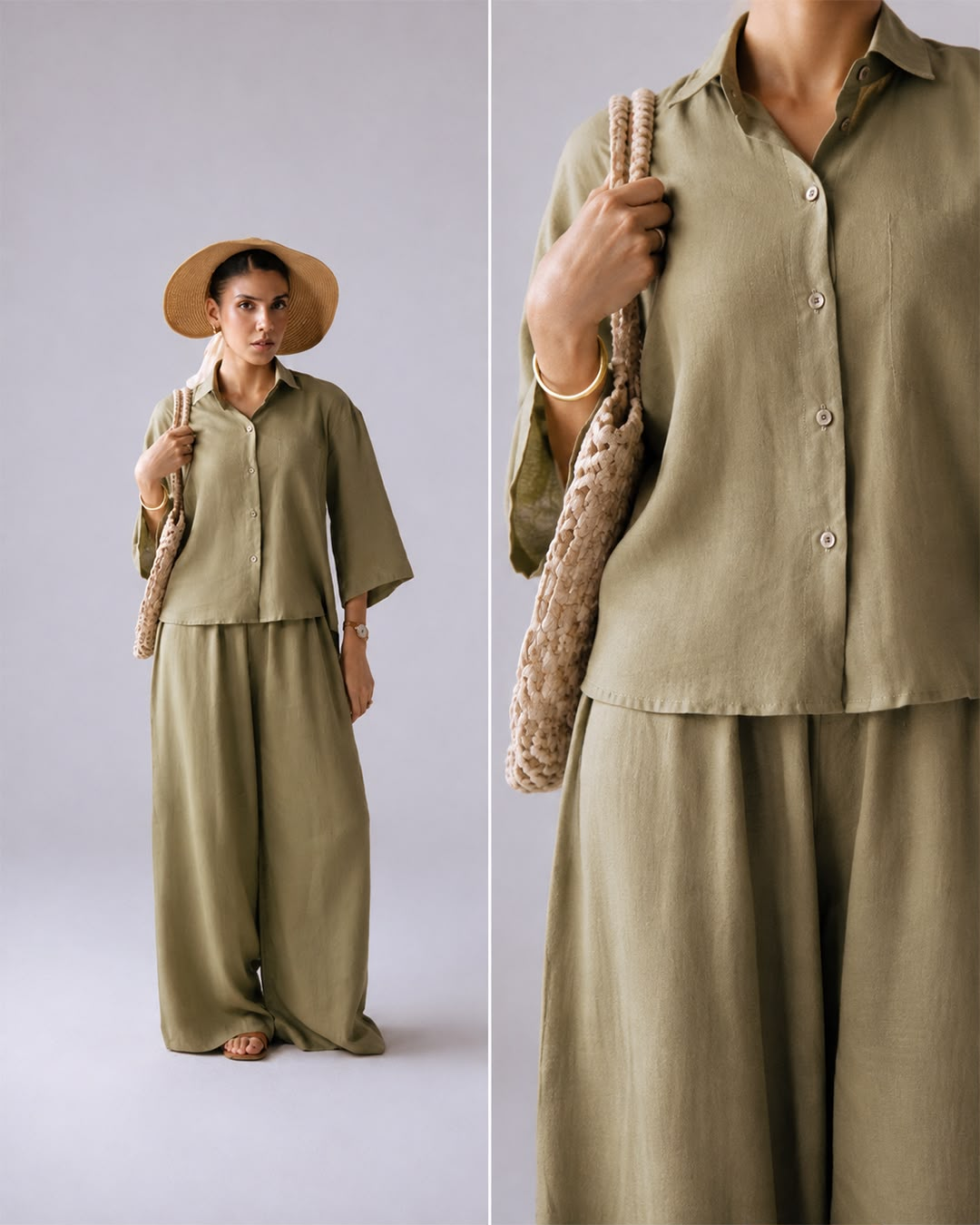 The After Hours Dress - ruching and button detail close up