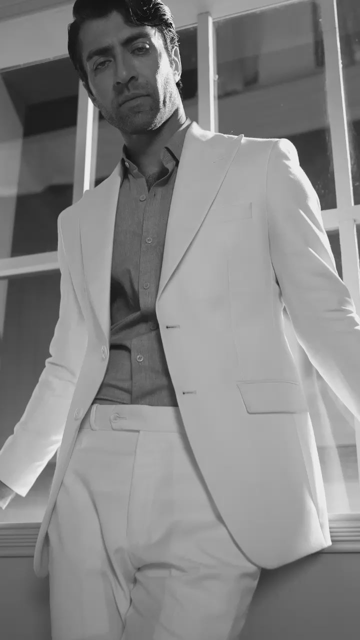 Ivory Bespoke Suit