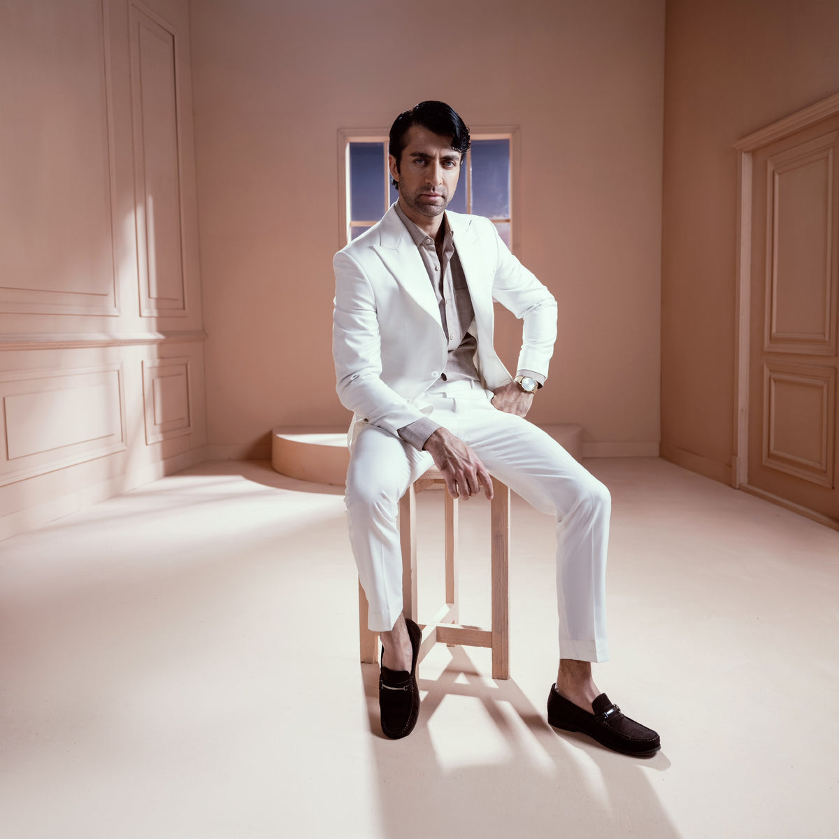 Ivory Bespoke Suit